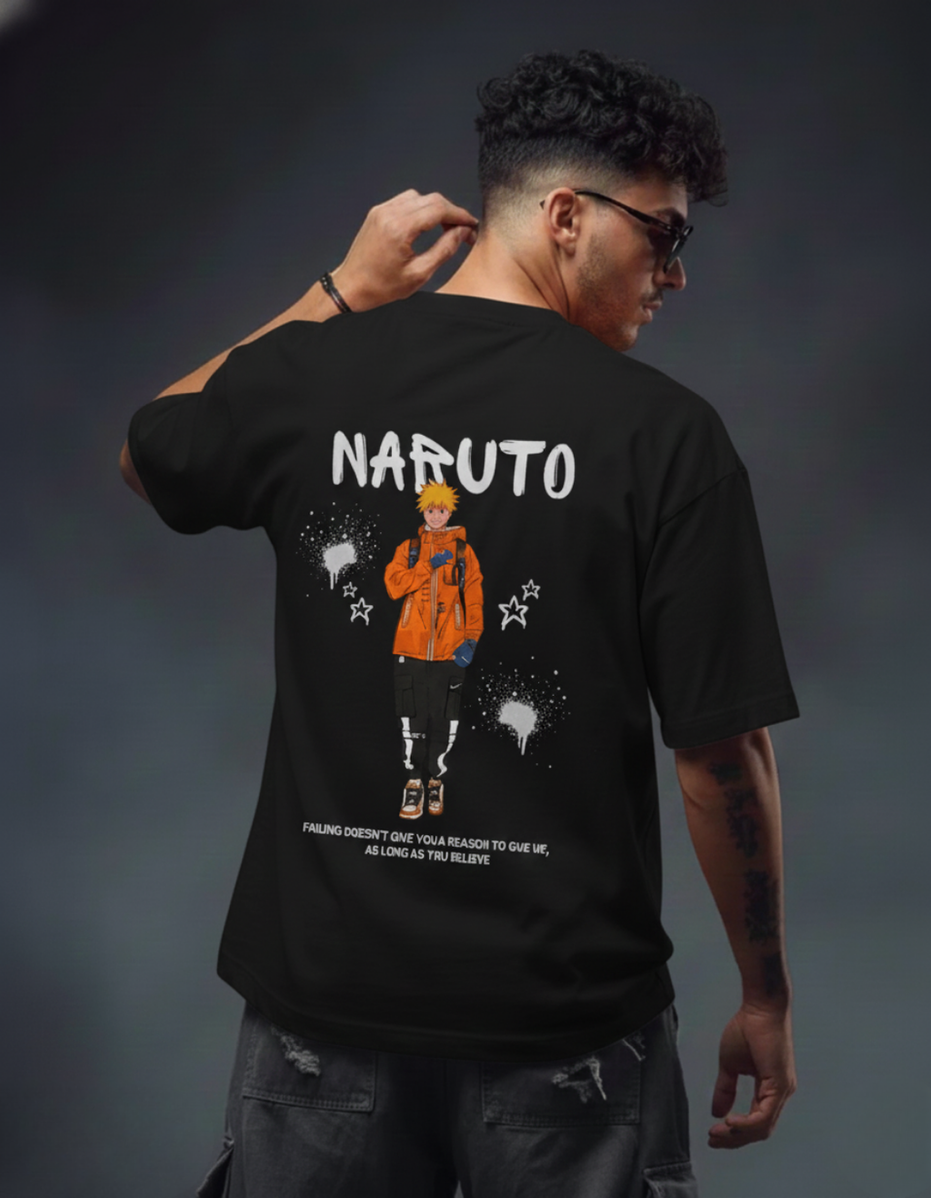 NARUTO OVERSIZED T-SHIRT