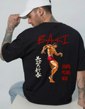 BAKI HANMA MEANS WAR OVERSIZED T-SHIRT