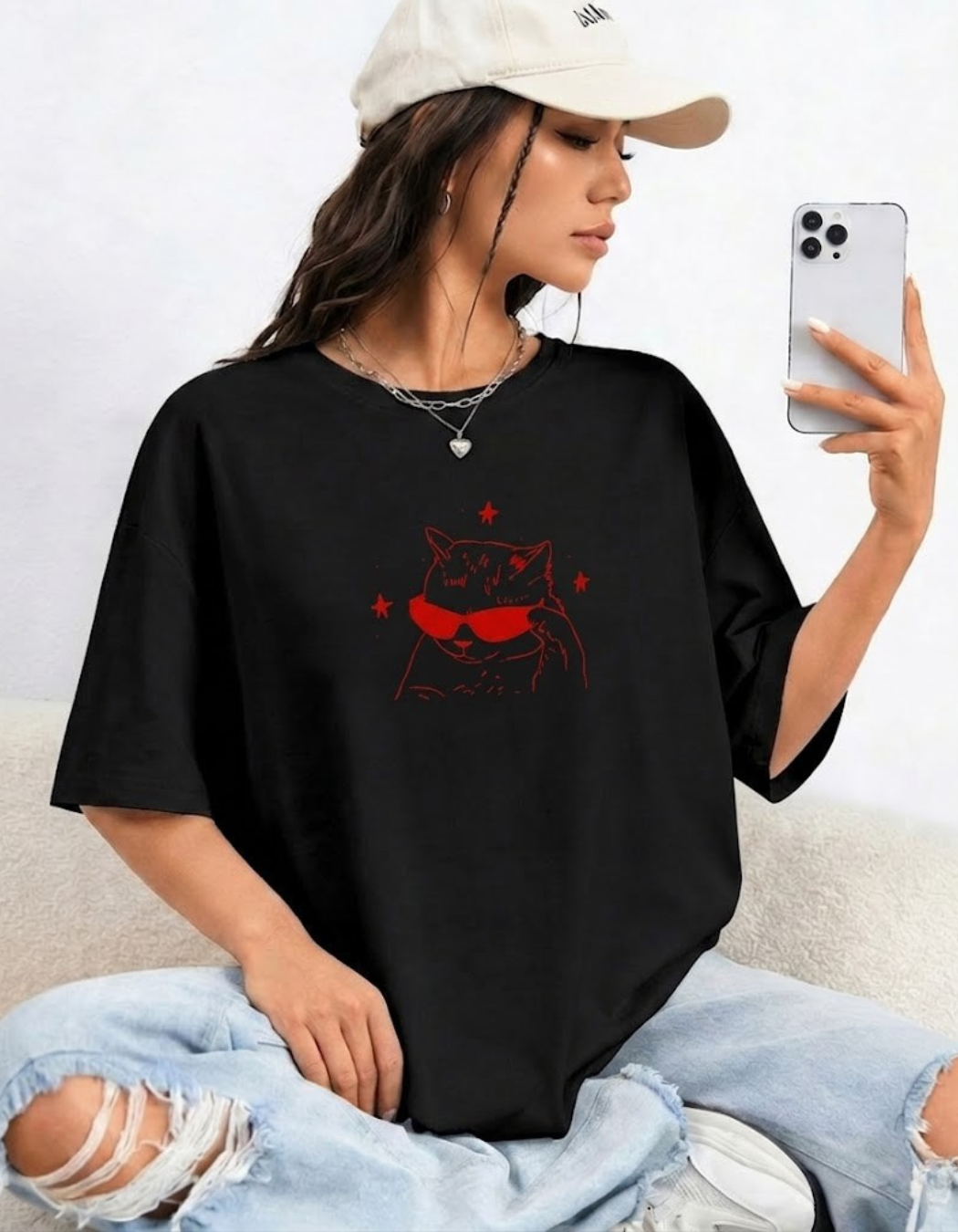 NAH! OVERSIZED T-SHIRT