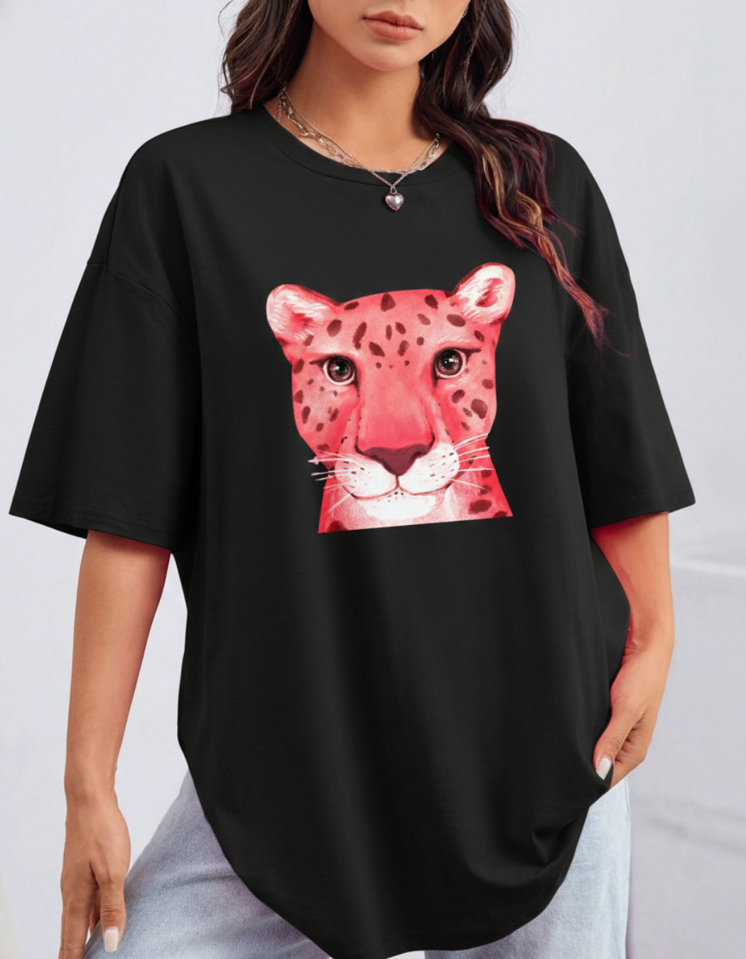 CHEETAH OVERSIZED T-SHIRT