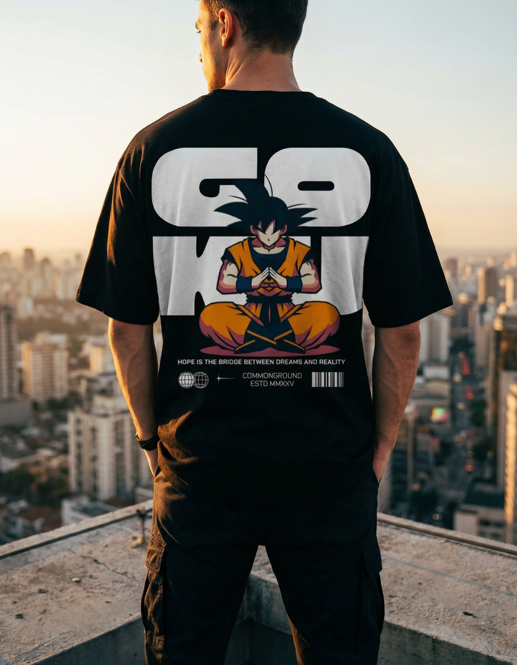 GOKU OVERSIZED T-SHIRT