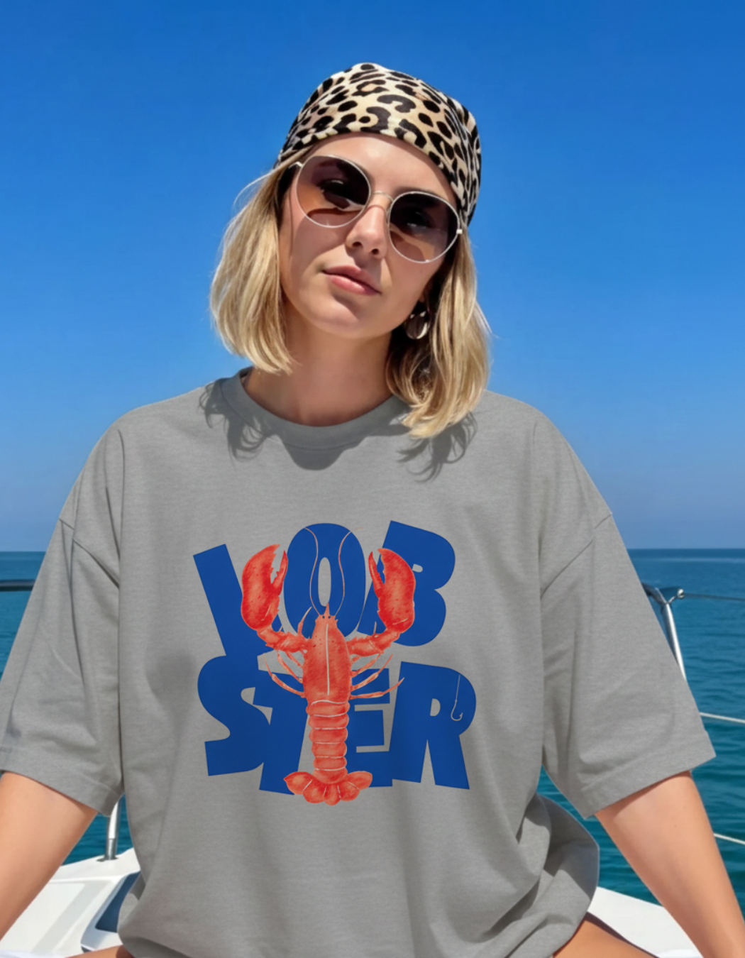 LOBSTER OVERSIZED T-SHIRT