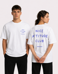 NICE ATTITUDE OVERSIZED T-SHIRT