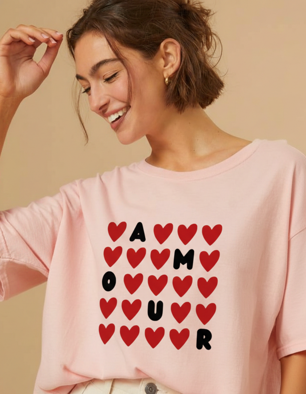 AMOUR OVERSIZED T-SHIRT