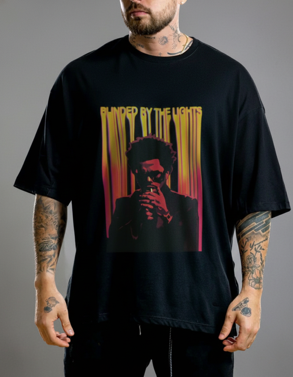BLINDED LIGHTS OVERSIZED T-SHIRT