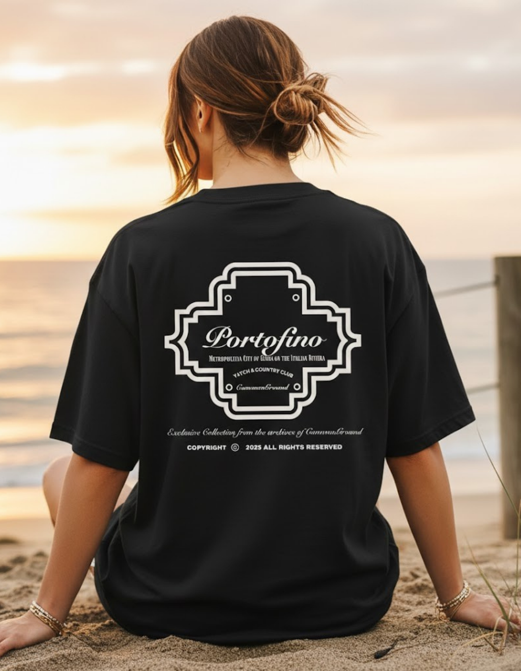 PORTOFINO OVERSIZED T-SHIRT