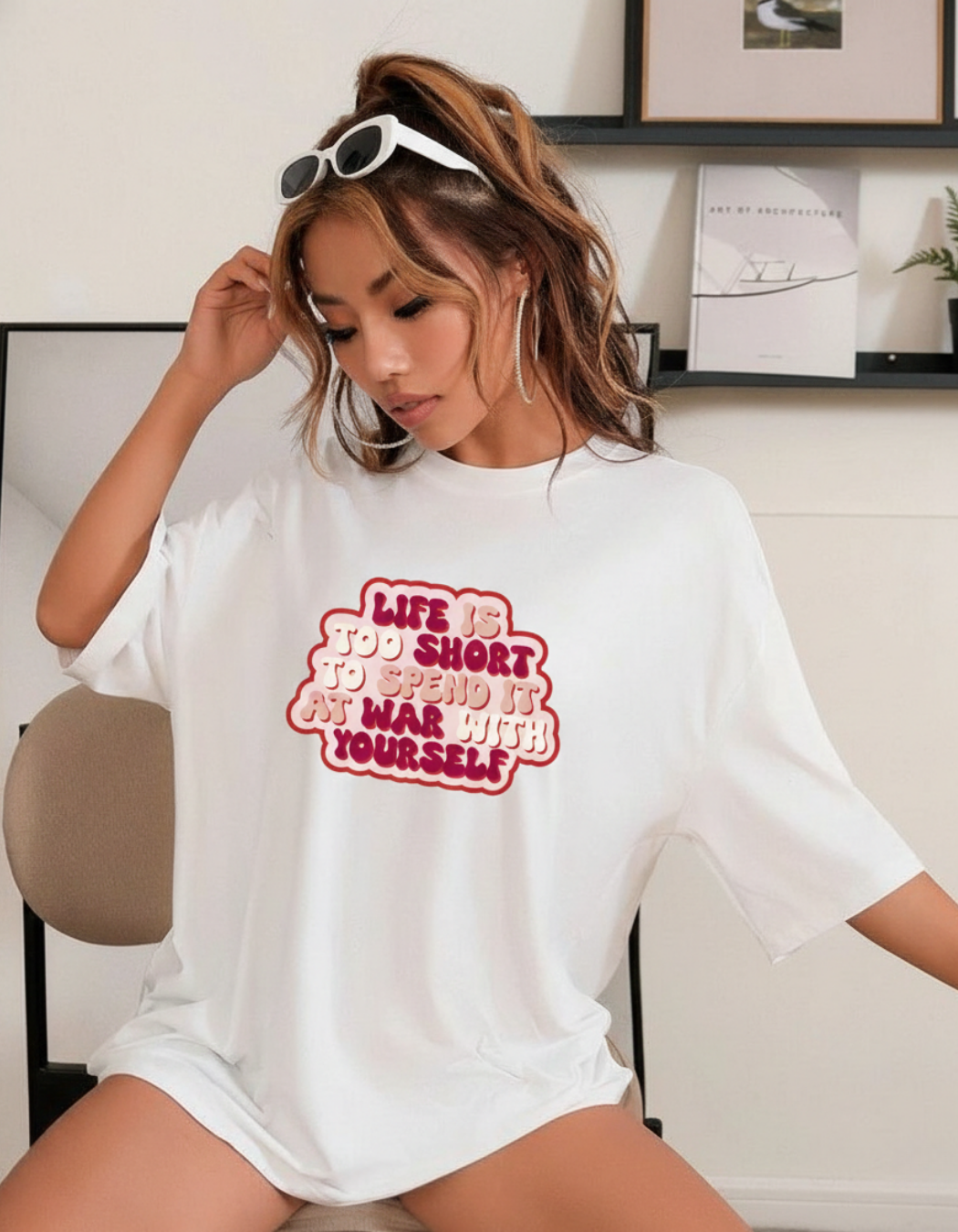 LIFE OVERSIZED T-SHIRT