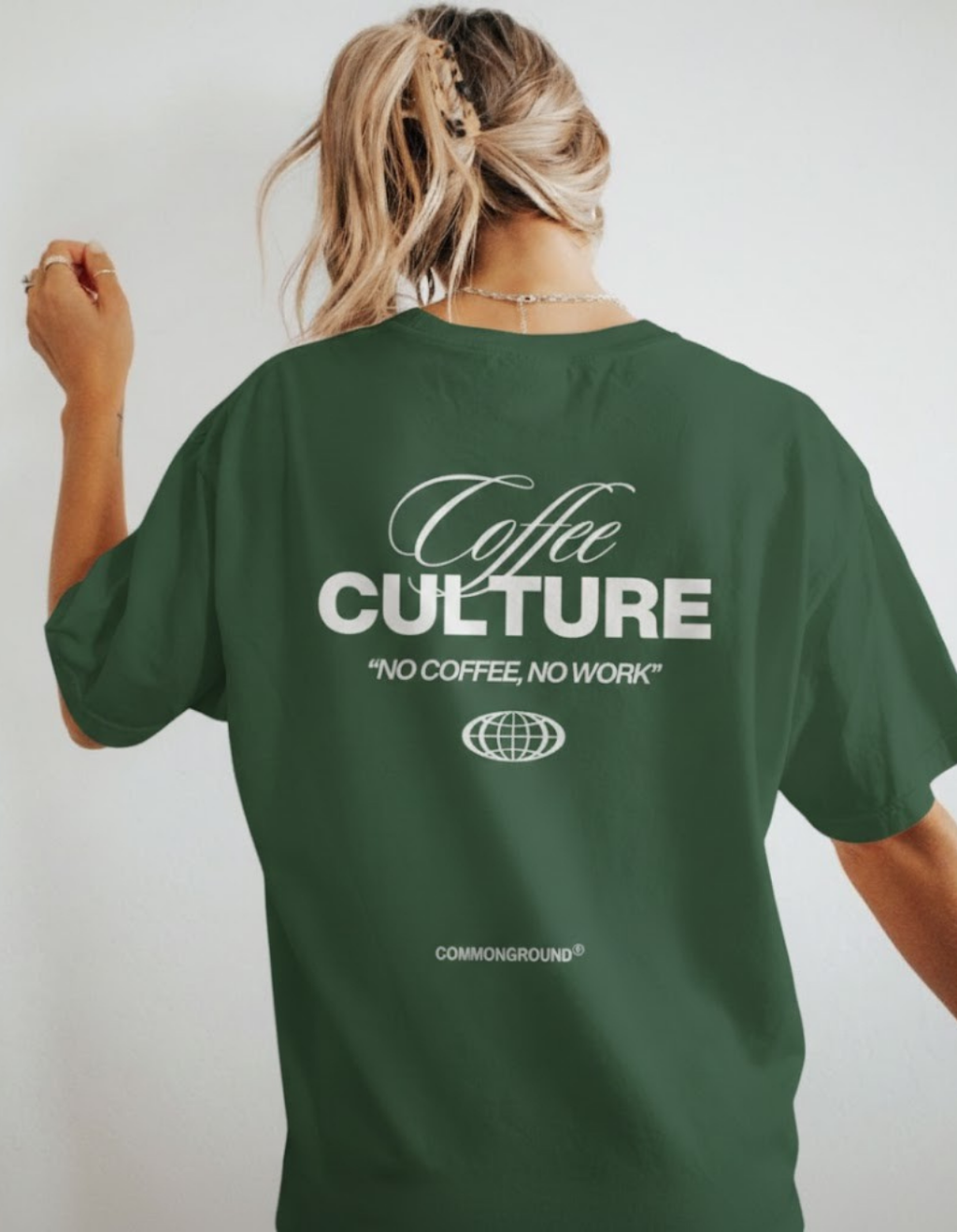 COFFEE CULTURE OVERSIZED T-SHIRT