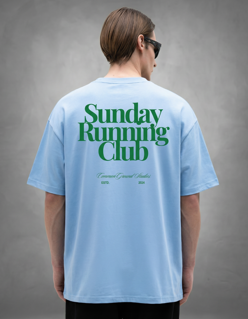 SUNDAY RUNNING OVERSIZED T-SHIRT