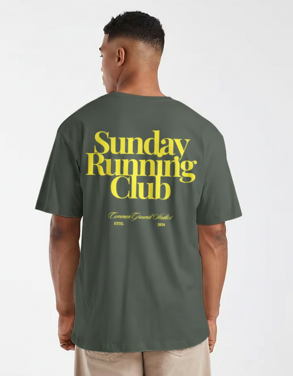 SUNDAY RUNNING OVERSIZED T-SHIRT