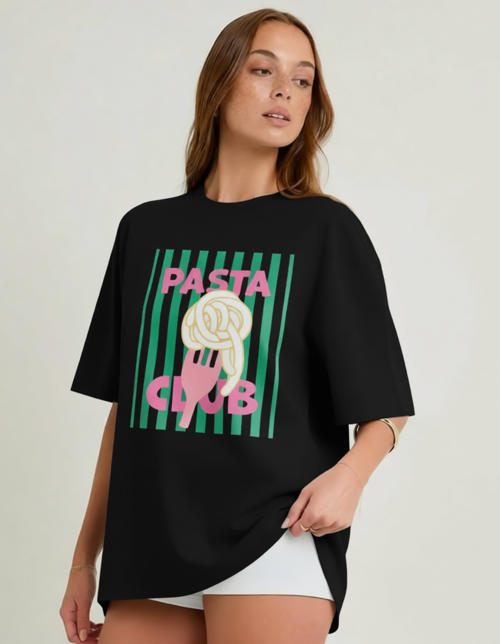 PASTA CLUB OVERSIZED T-SHIRT