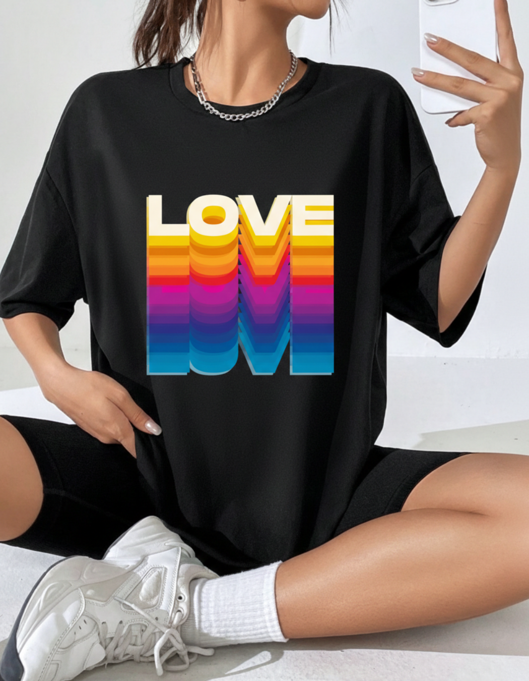 LOVE OVERSIZED T-SHIRT