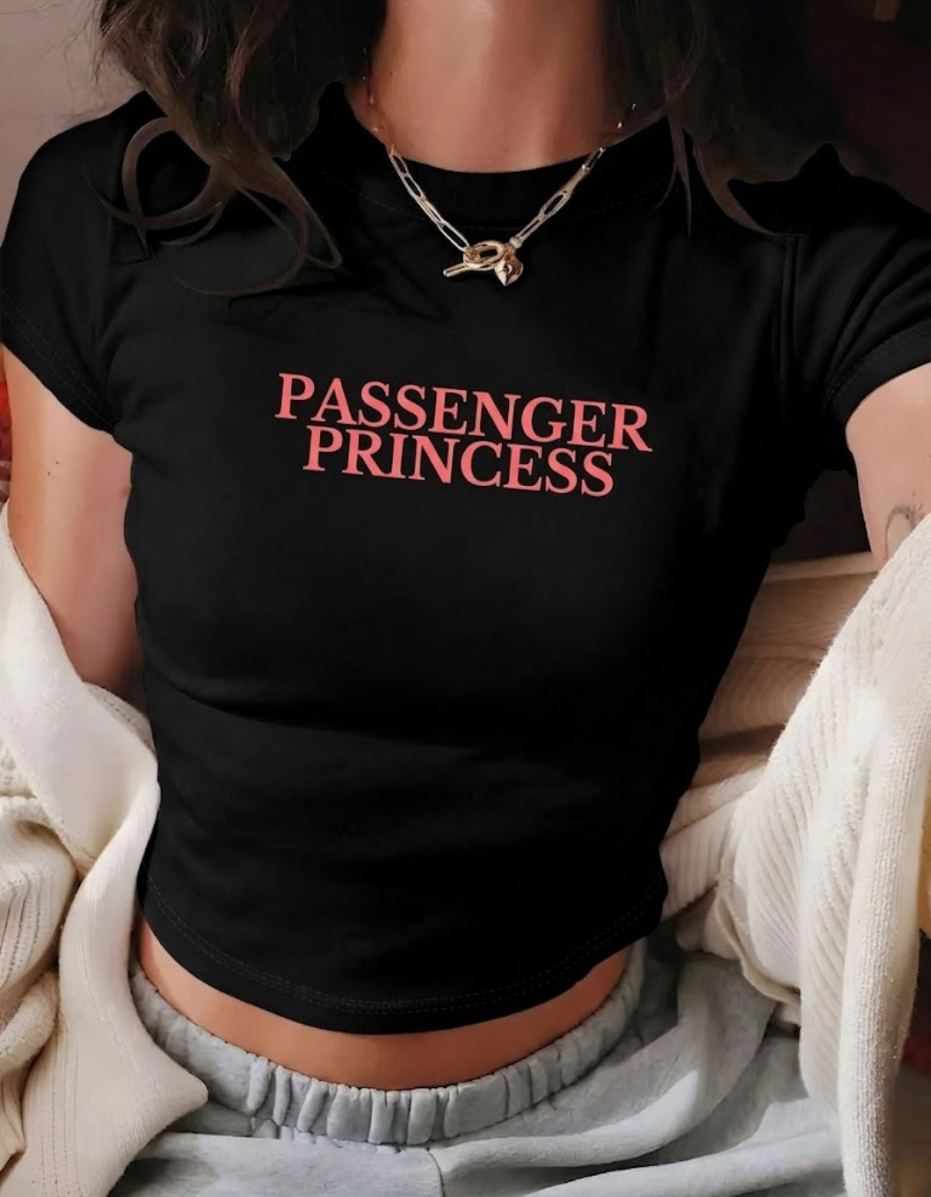 PASSENGER PRINCESS CROP TOP