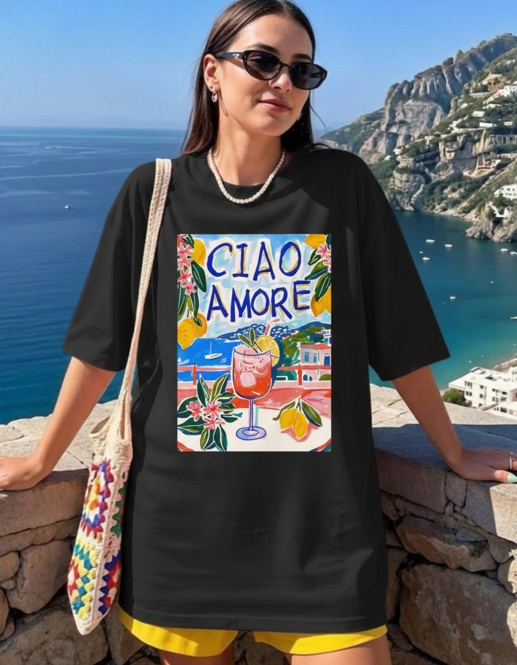 CIAO AMORE OVERSIZED T-SHIRT