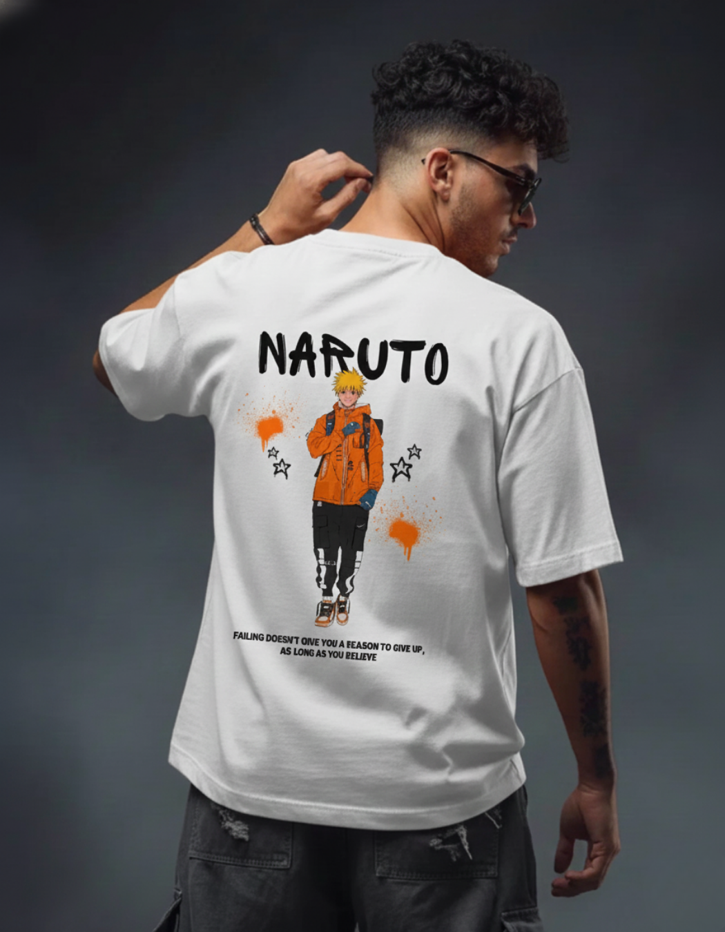 NARUTO OVERSIZED T-SHIRT