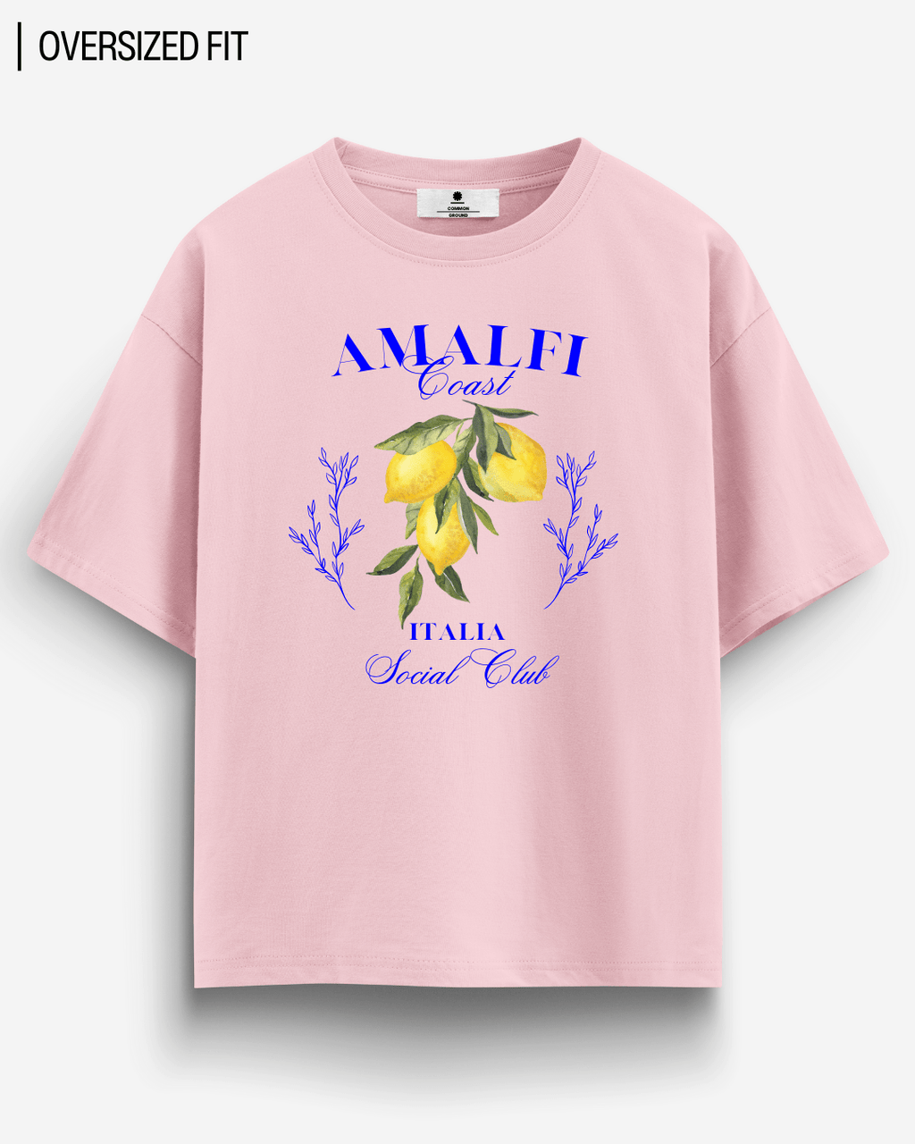 AMALFI COAST SOCIAL CLUB OVERSIZED T-SHIRT