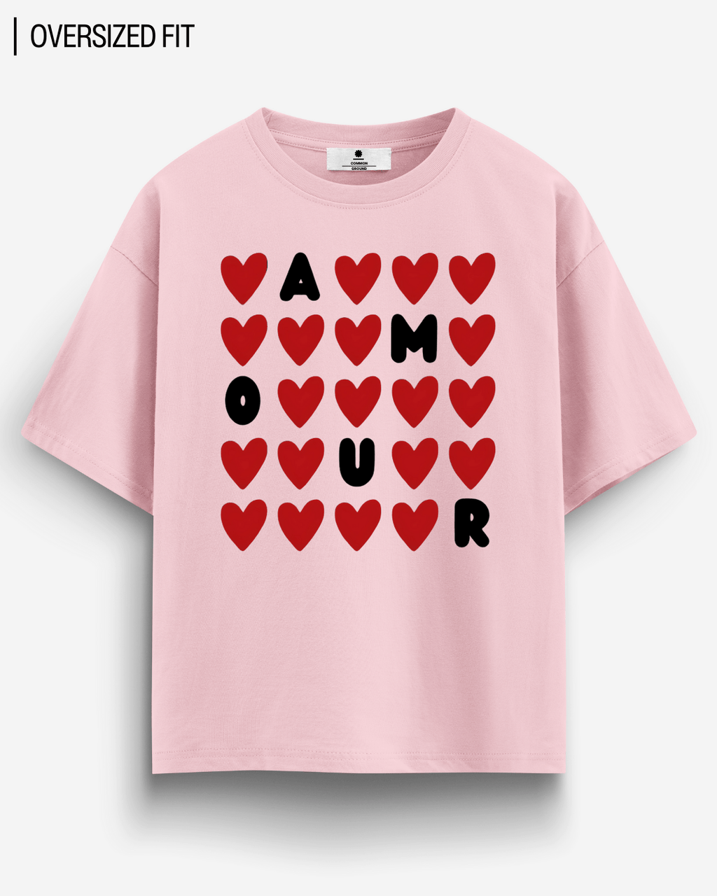 AMOUR OVERSIZED T-SHIRT