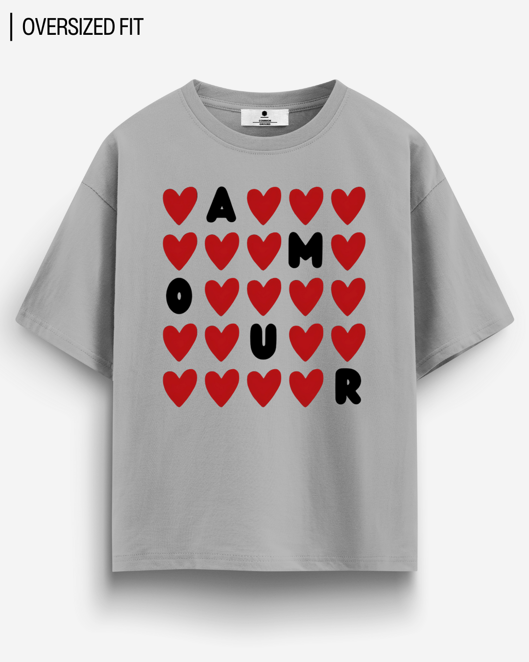 AMOUR OVERSIZED T-SHIRT