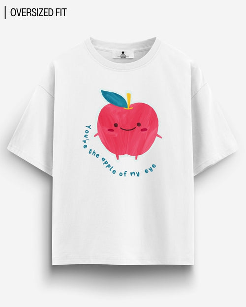 APPLE OF MY EYE OVERSIZED T-SHIRT