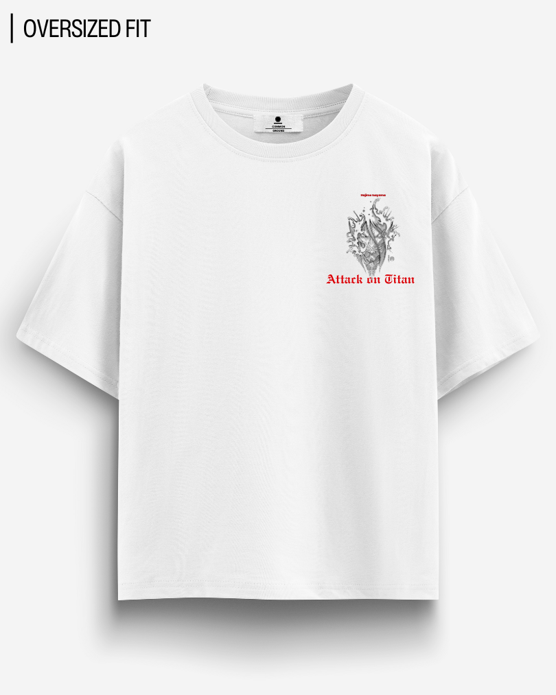 ATTACK ON TITAN OVERSIZED T-SHIRT