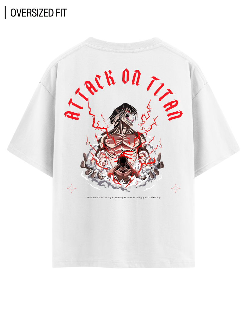 ATTACK ON TITAN OVERSIZED T-SHIRT
