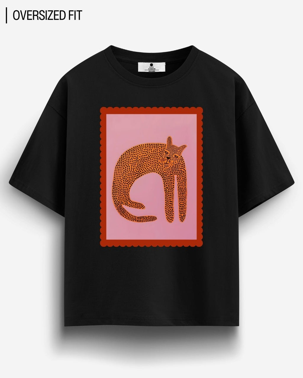 AZTEC PANTHER OVERSIZED T-SHIRT