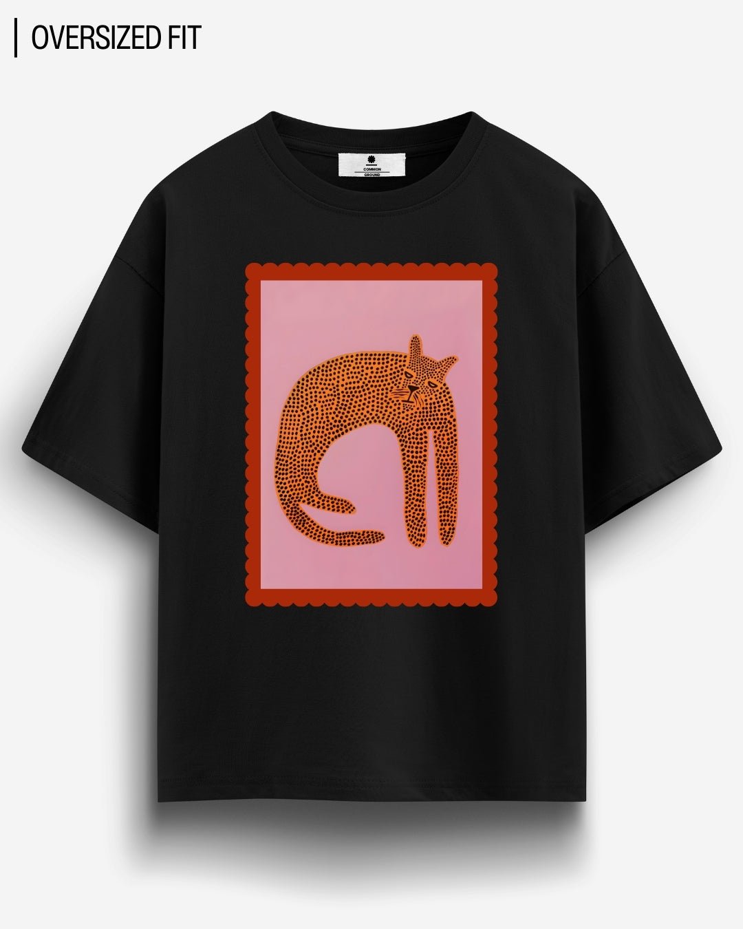 AZTEC PANTHER OVERSIZED T-SHIRT