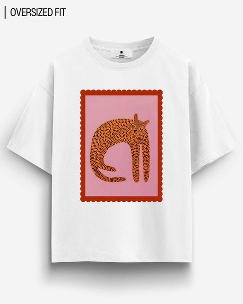 AZTEC PANTHER OVERSIZED T-SHIRT