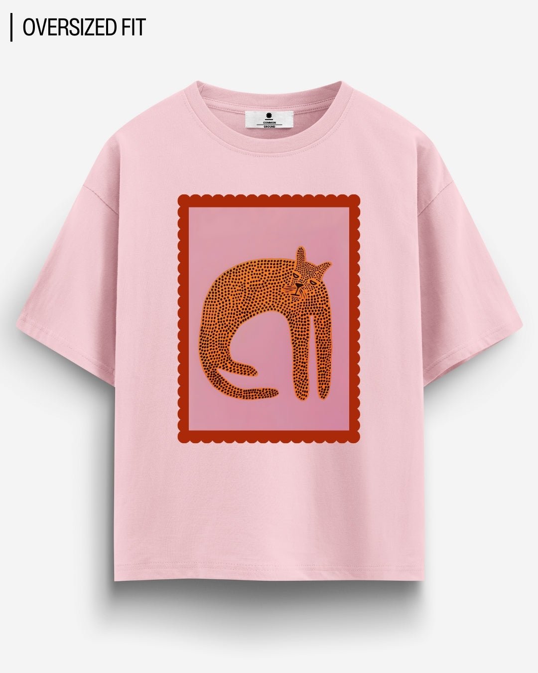 AZTEC PANTHER OVERSIZED T-SHIRT