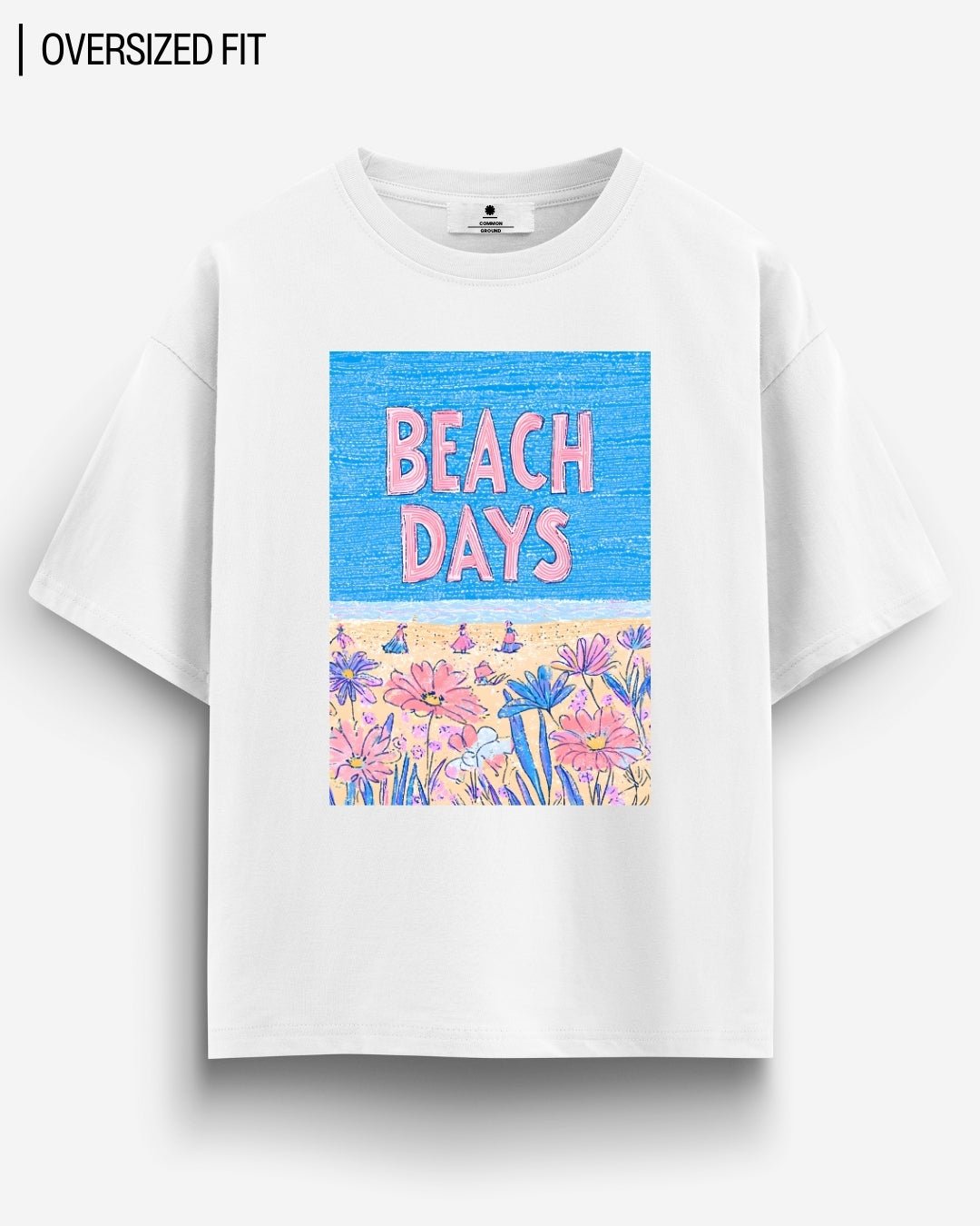 BEACH DAYS OVERSIZED T-SHIRT