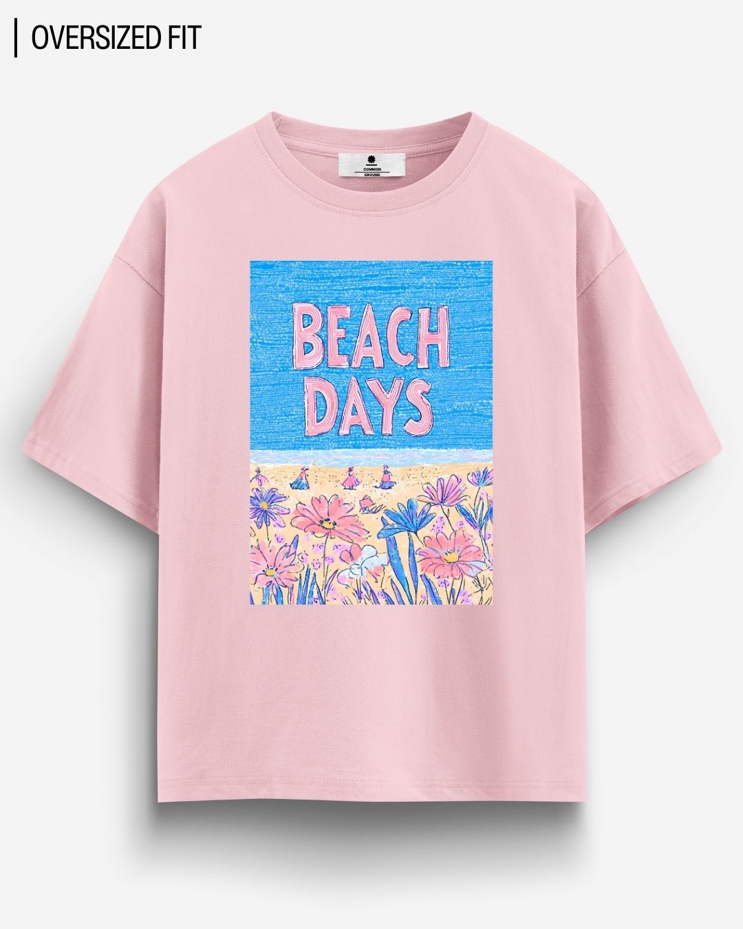 BEACH DAYS OVERSIZED T-SHIRT