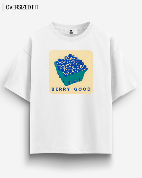 BERRY GOOD OVERSIZED T-SHIRT