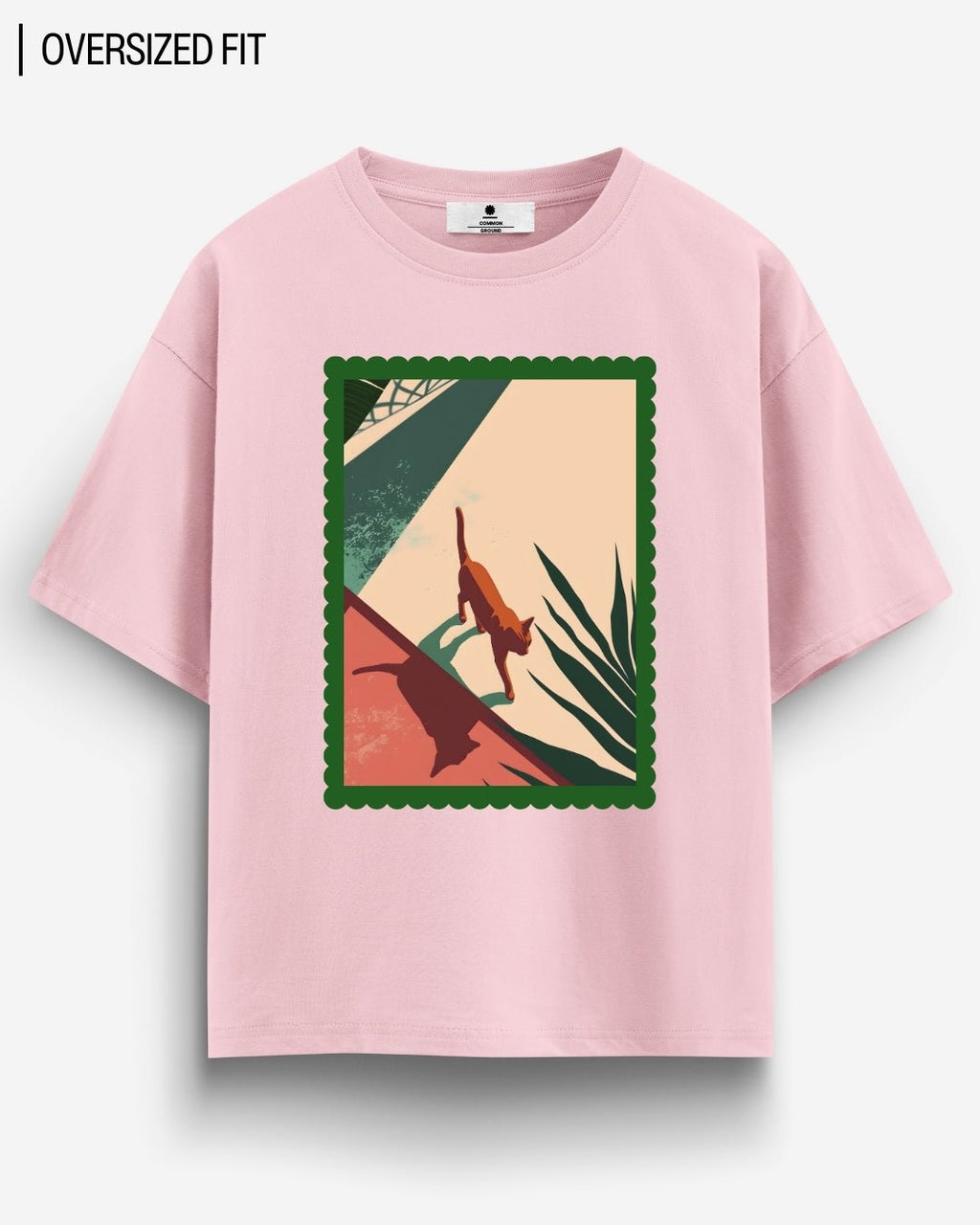 CAT AFTERNOONS OVERSIZED T-SHIRT