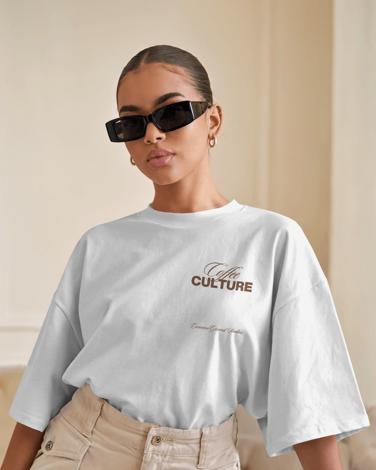 COFFEE CULTURE OVERSIZED T-SHIRT