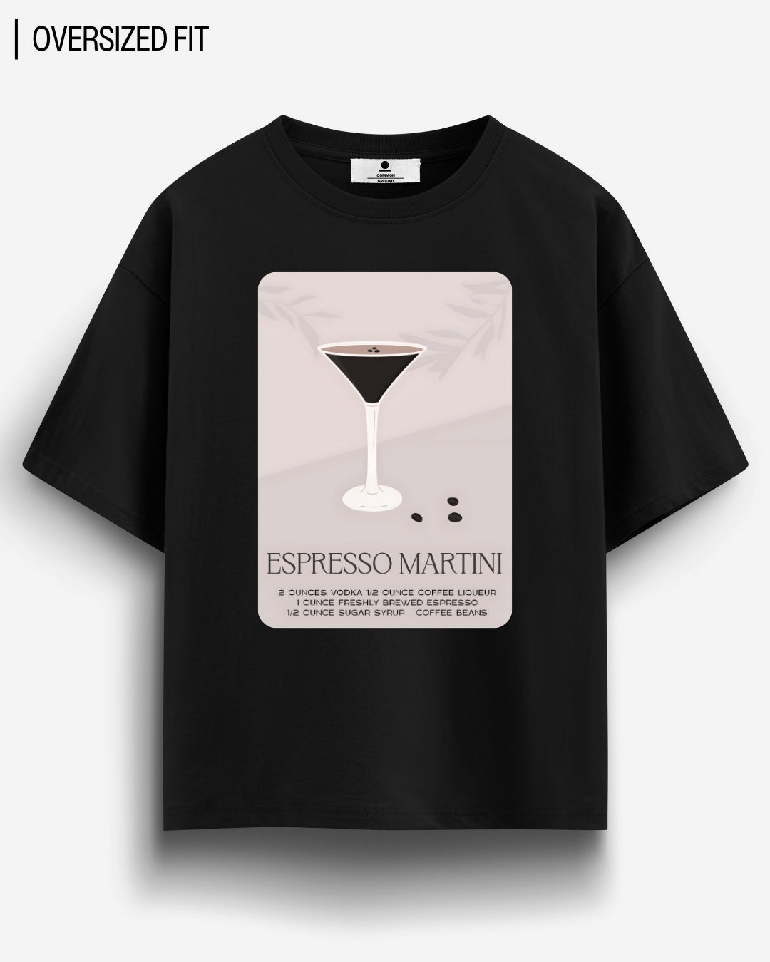 ESPRESSO MARTINI OVERSIZED T-SHIRT