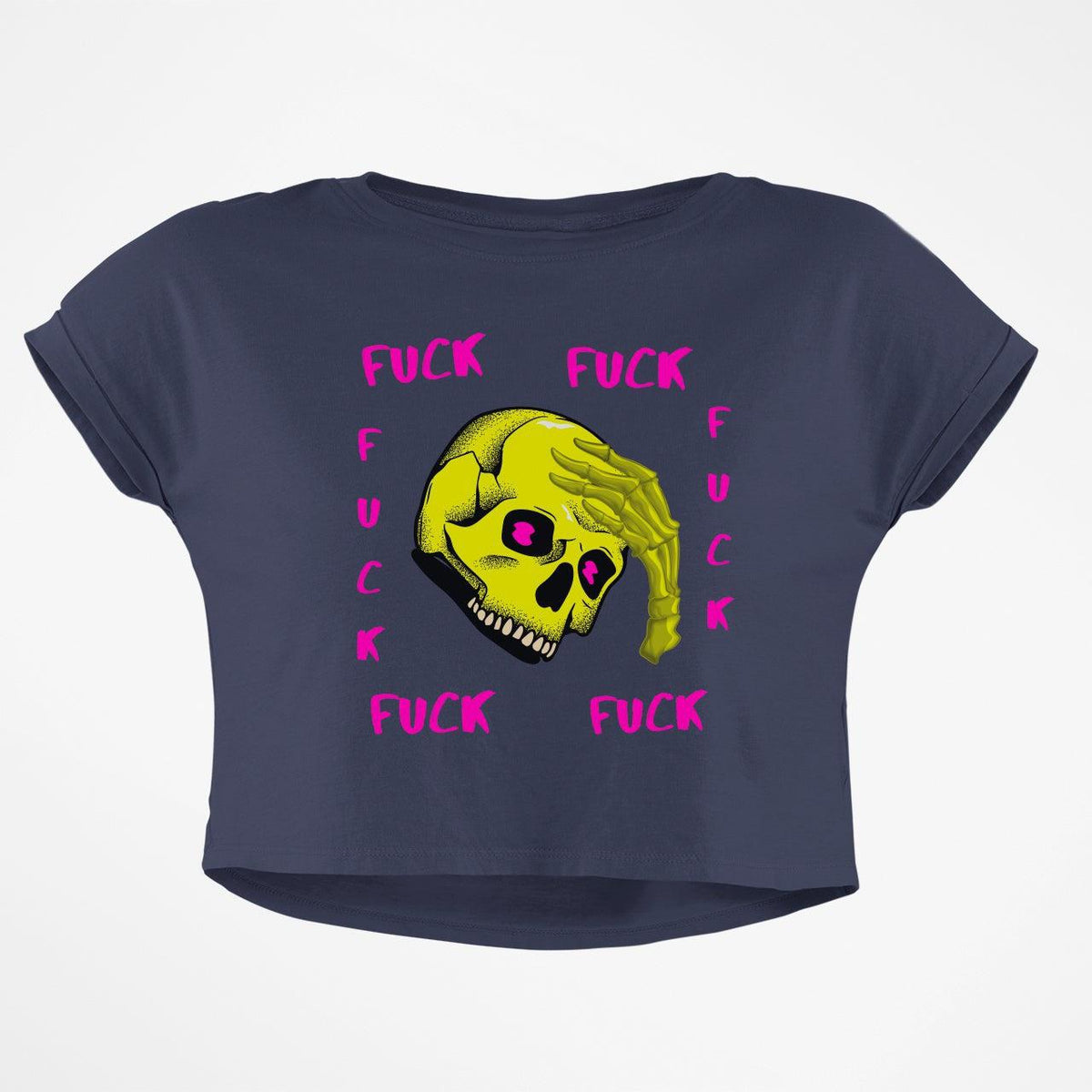 F*CK F*CK F*CK CROP TOP