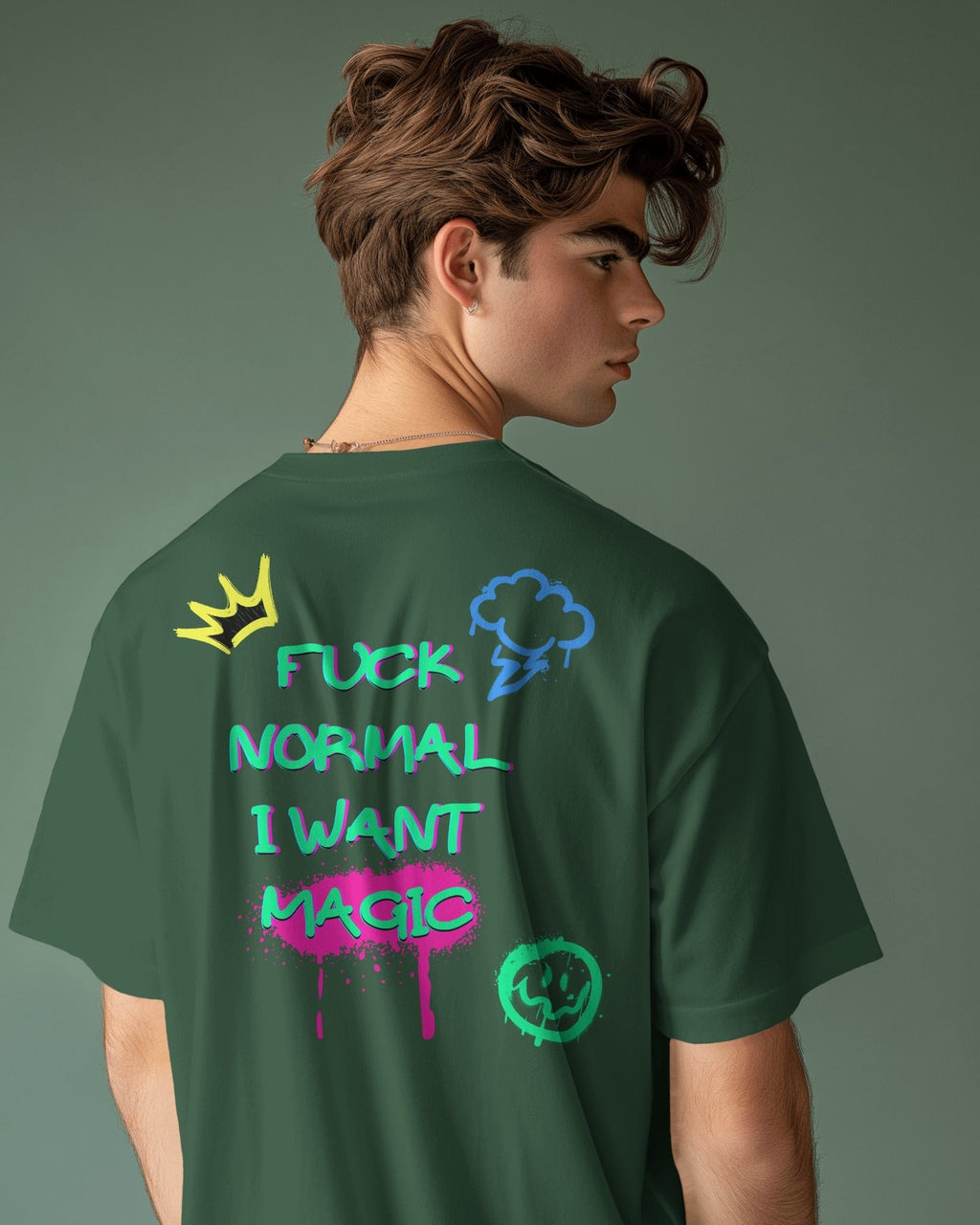 F*CK NORMAL OVERSIZED T-SHIRT
