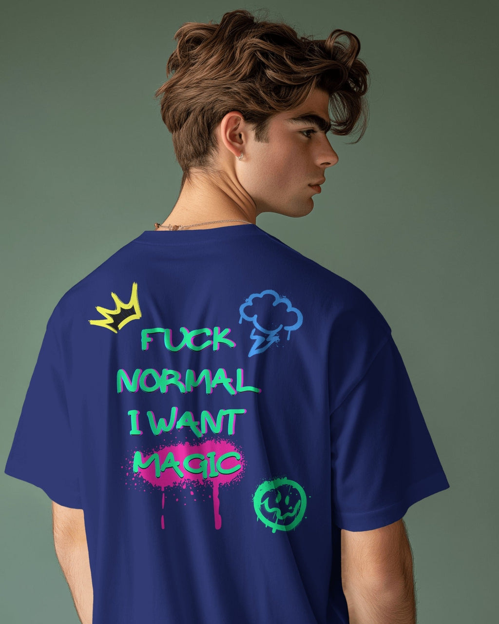 F*CK NORMAL OVERSIZED T-SHIRT