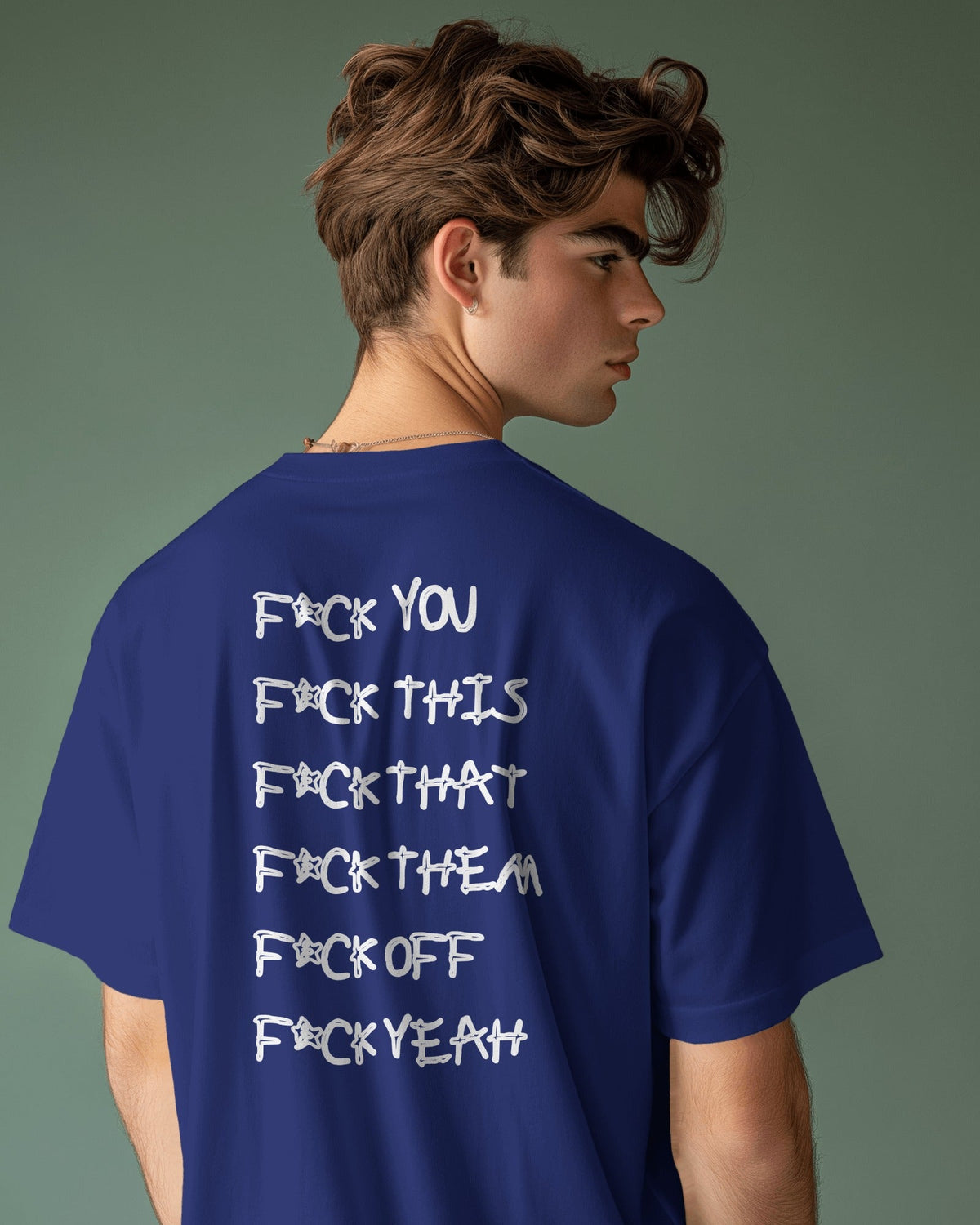 F*CK THIS OVERSIZED T-SHIRT