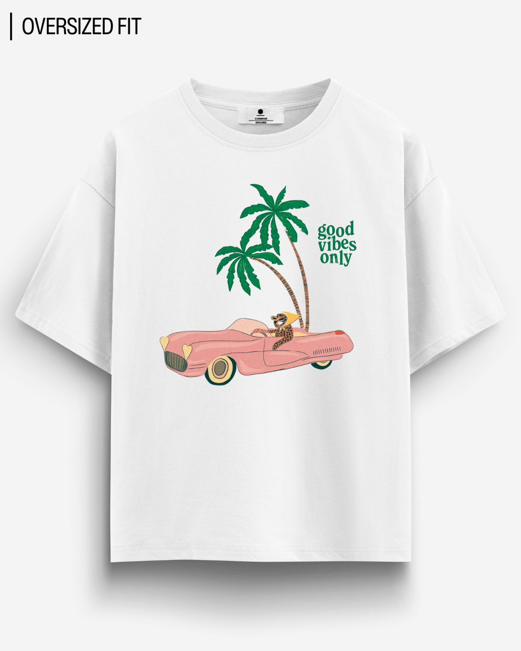 GOOD VIBES OVERSIZED T-SHIRT