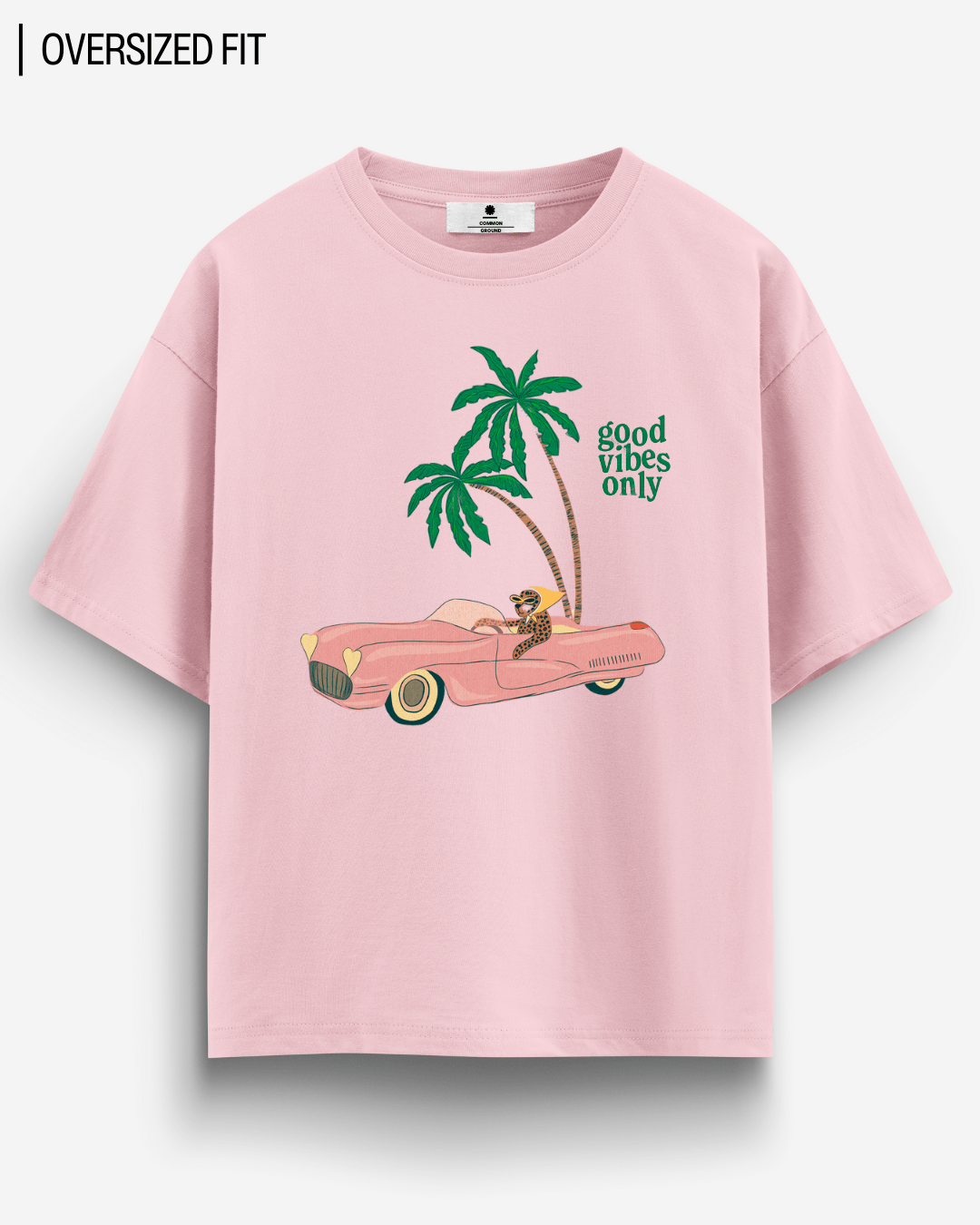 GOOD VIBES OVERSIZED T-SHIRT