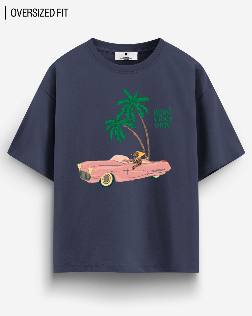 GOOD VIBES OVERSIZED T-SHIRT