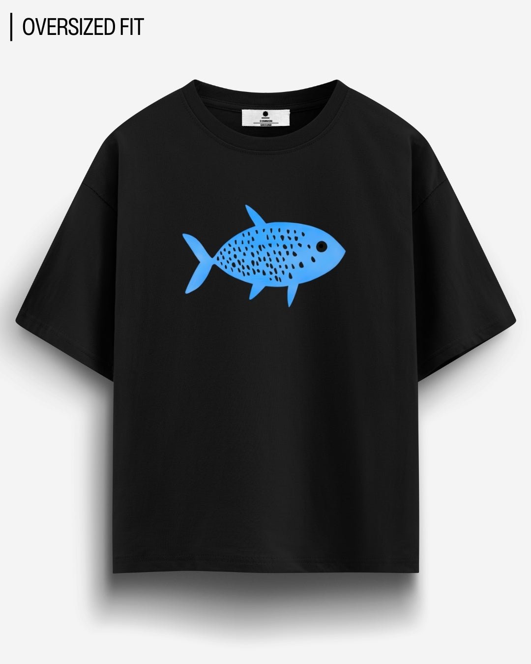 HELLO FISH OVERSIZED T-SHIRT