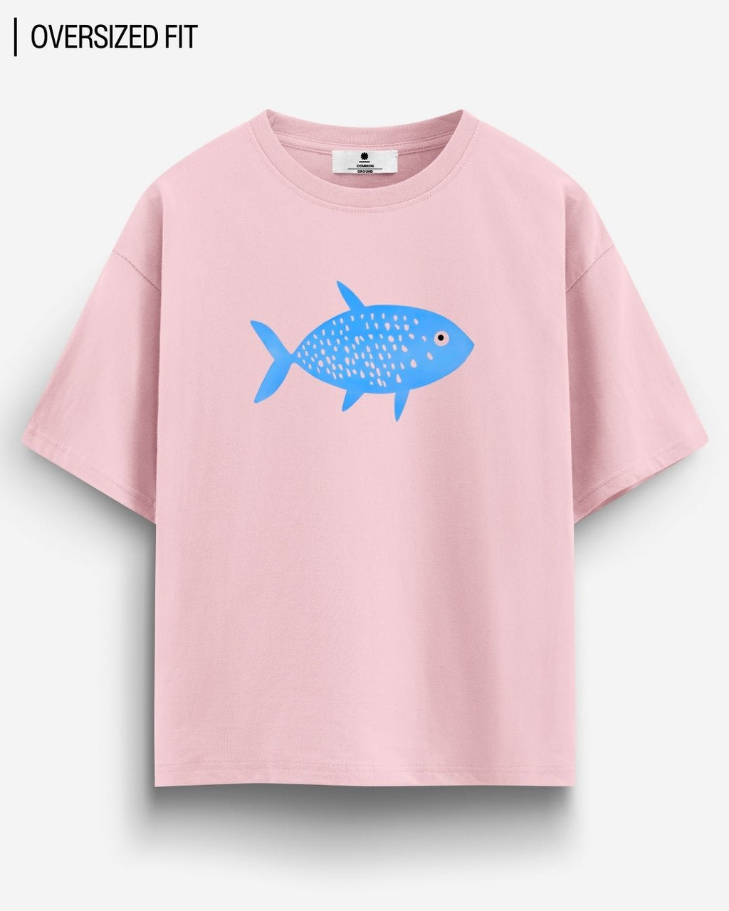 HELLO FISH OVERSIZED T-SHIRT