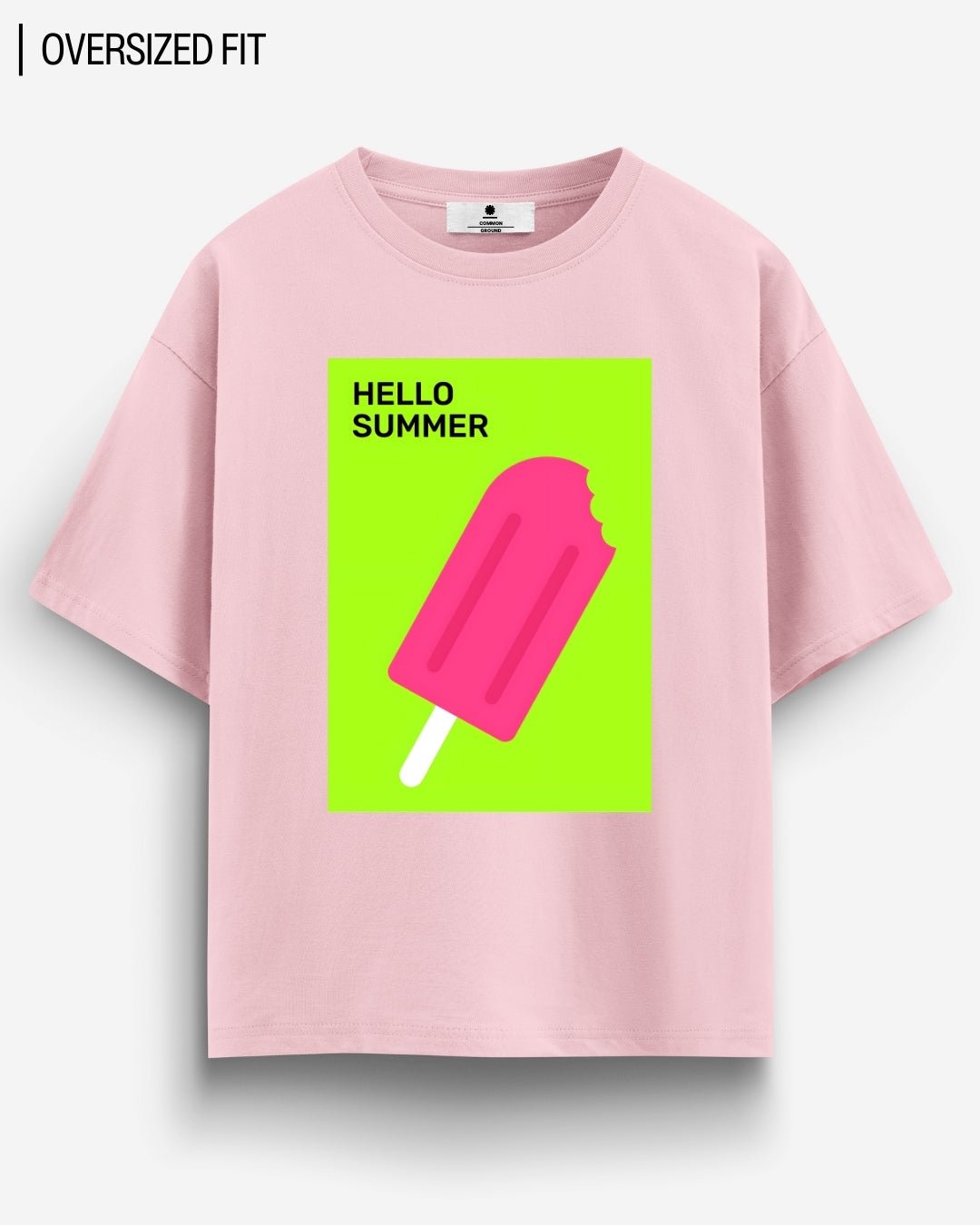 HELLO SUMMER OVERSIZED T-SHIRT