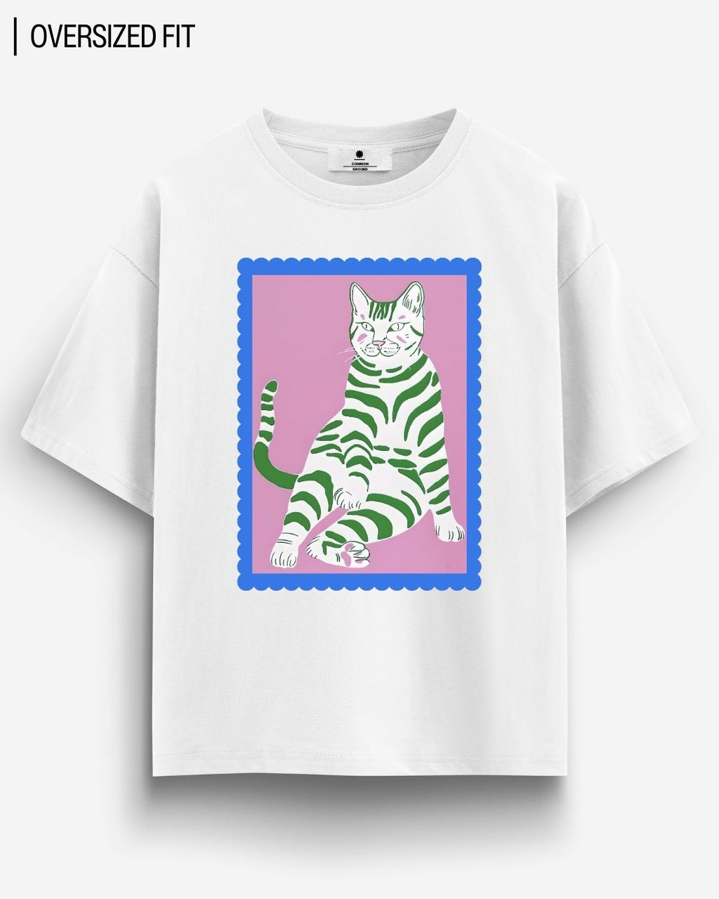 HEY CAT OVERSIZED T-SHIRT