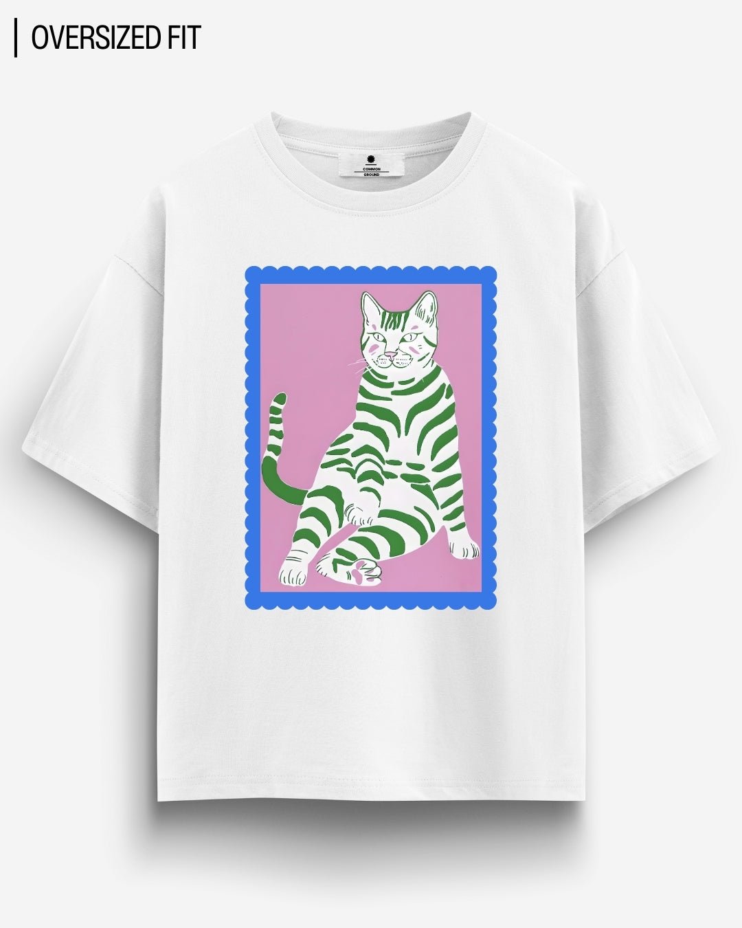 HEY CAT OVERSIZED T-SHIRT