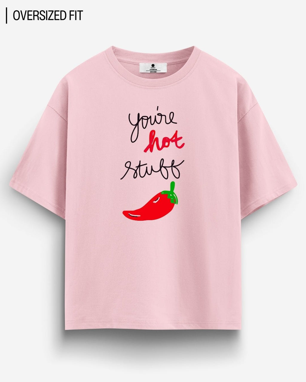 HOT STUFF OVERSIZED T-SHIRT