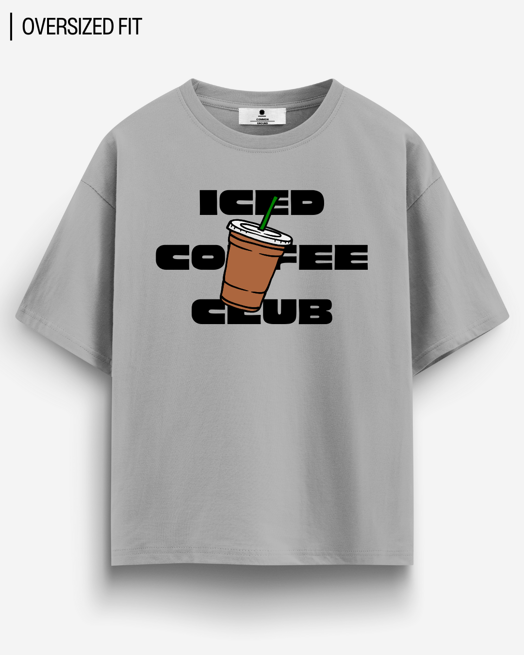 ICED COFFEE CLUB OVERSIZED T-SHIRT
