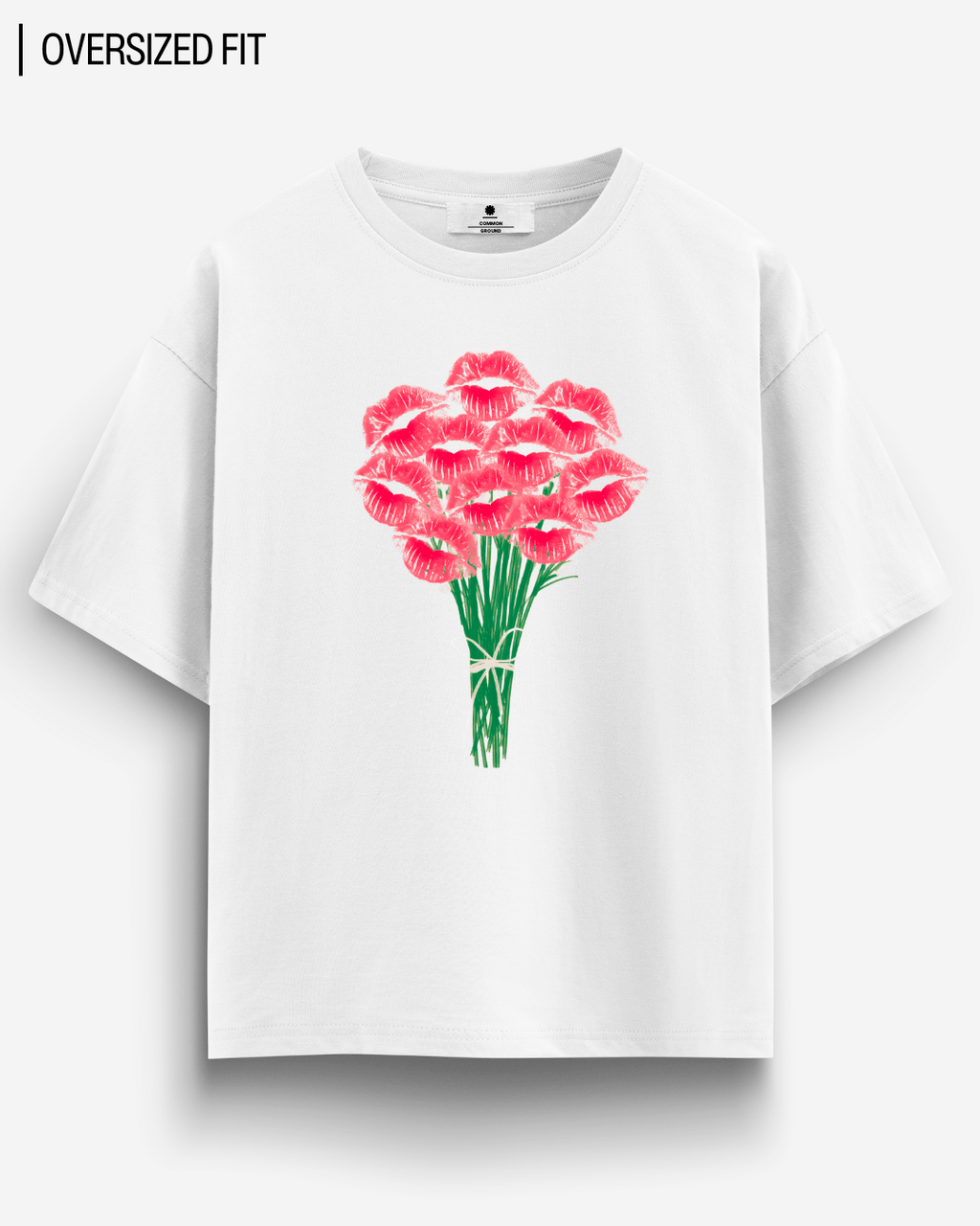 KISSES OVERSIZED T-SHIRT